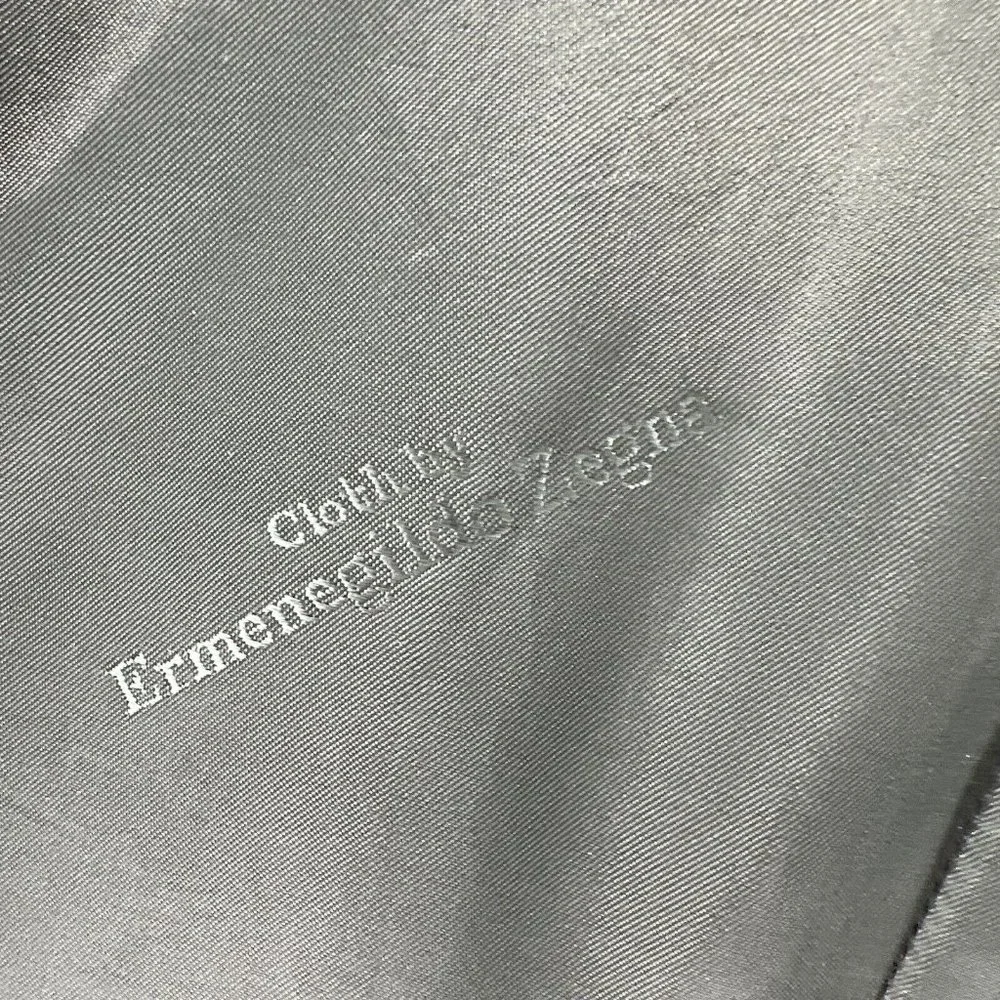 Ermemegildo Zegna Heritage Wool Mens Black Stripe Jacket Sport Coat‎ 42R READ